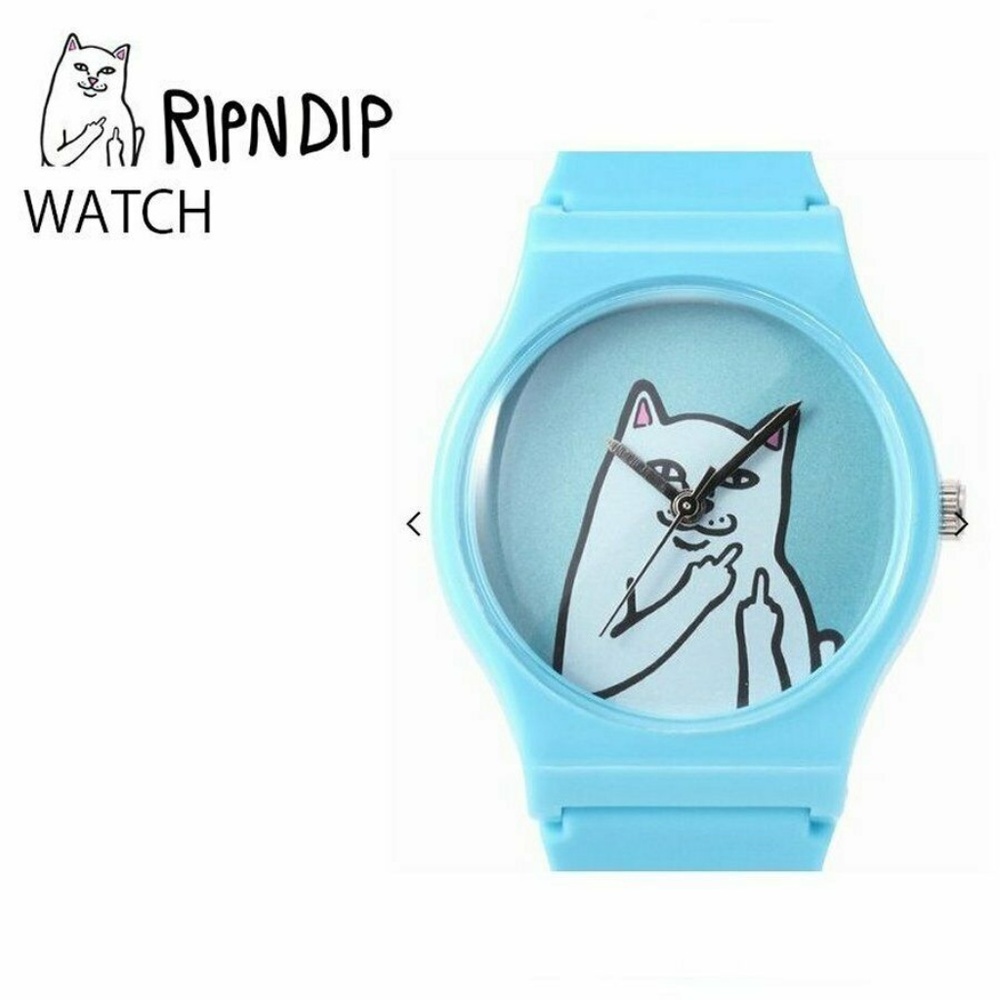 RIPNDIP Lord Nermal Watch Men Women Cat Analog - Picture 3 of 8
